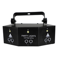 Projecteur LED RGBW Disco Star pour Noël, faisceau lumineux, projecteur IP33 DMX512 pour scène, KTV, DJ, bar, boîte de nuit, parc à thème