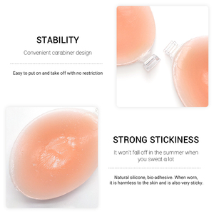 Sujetador Invisible de Silicona con Cierre Frontal, Conjunto de Lencería Sexy para Mujer, Talla 32, Tallas Grandes, Venta Caliente - Product Image 4