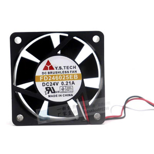Ventilateur sans balais DC Yen Sun FD246025EB 24V 0.21A pour refroidissement d'onduleur - Product Image 2