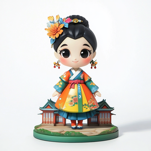 OEM personalizzato 3D Printing bambina <span class=keywords><strong>Pop</strong></span> 1/6 in vinile ABS PVC Action figure - Product Image 5