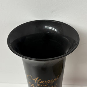 屋外プラスチック製植木鉢スパイク黒花瓶ホールド用生花葬儀記念墓地 - Product Image 2