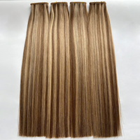 4/27 #   Cheveux humains européens vierges bruts Genius Weft 14A 100% alignés sur les cuticules, double épaisseur, pointes épaisses