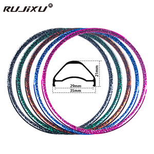 <span class=keywords><strong>Jante</strong></span> de vélo de montagne RUJIXU en alliage d'aluminium, frein à disque, <span class=keywords><strong>26</strong></span>/27,5/29 pouces, 32H, <span class=keywords><strong>tubeless</strong></span>/clincher - Product Image 2