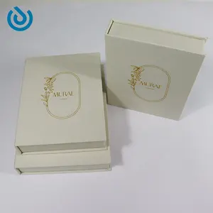 Linen USB Box & Jewelry Box Design That Can Be Foil Stamped With Logo