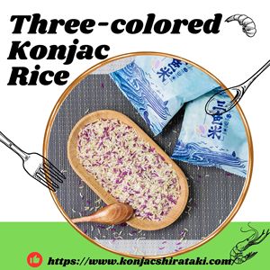 Farina di Konjac Istantanea Senza Glutine, Riso Shirataki a Basso Contenuto di Carboidrati e Alto Contenuto di Fibre Alimentari, Alimento Salutare - Product Image 5