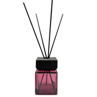 Prix d'usine direct luxueux 100ml diffuseurs de roseau parfum de maison diffuseur de roseau ensemble de parfum avec boîtes d'emballage