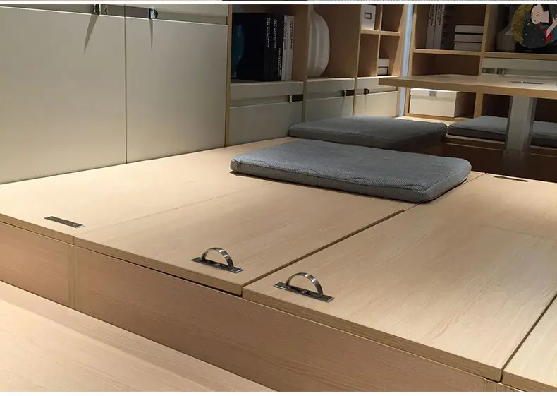 Armário com aperto oculto para móveis, aço Tatami com rotação de 180 graus, acabamento cromado, gaveta com aperto oculto