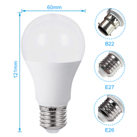Ampoules LED E27 B22 En Gros Échantillons Gratuits Matières Premières Composants CMS Liste de Prix Lampe Électrique Phare SKD CKD 220 Volts