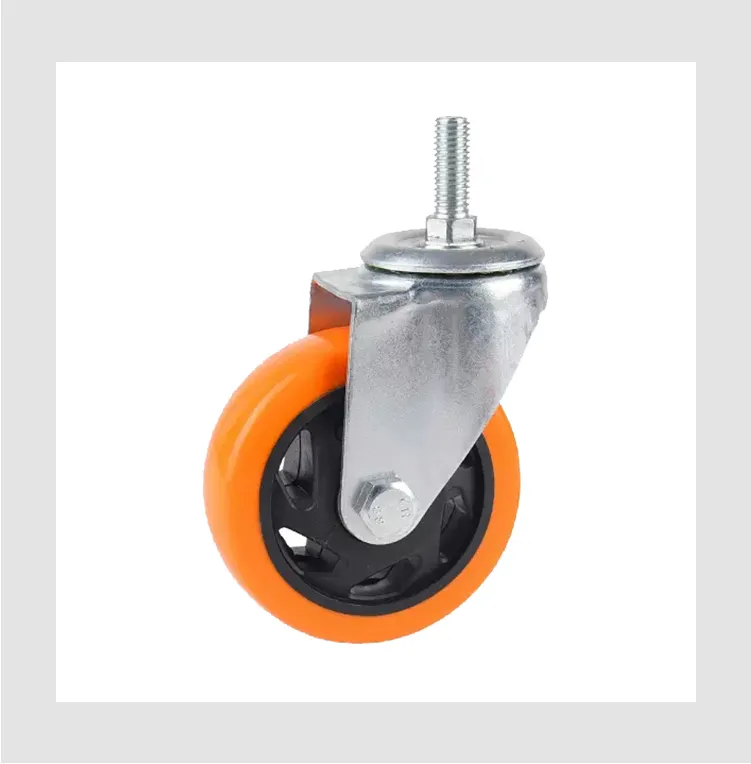 caster wheel manufacturer industrial caster wheel 1.5/2/2.5/3/4/5 inch stem type for trolley