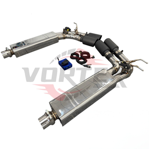 ระบบท่อไอเสีย Vortex Valvetronic Performance สำหรับรถยนต์ Mercedes Benz G-Wagon W463 W463A G550 G500 แบบปลายท่อออกด้านข้าง - Product Image 6