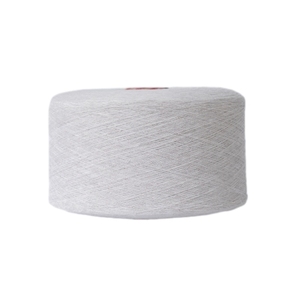 Chaussettes en fil mélangé coton polyester 50/50 avec certification GRS prix d'usine OE teint pour le tricot - Product Image 2