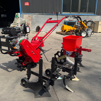 Motoculteur multifonctionnel diesel agricole, mini-tilleur rotatif, machine de micro-labourage pour la culture des terres