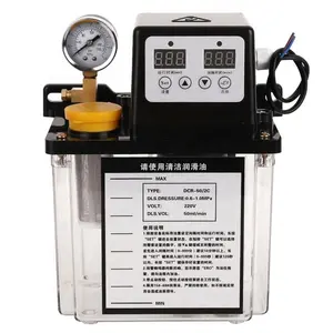Dual Digital Display 220V 0.5L 1L 2L 2 Liters Lubricant Pump Automatic Lubricating Oil Pump for CNC oiler Automatic lubrication