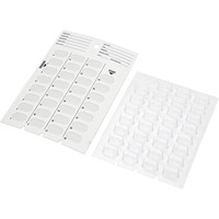Boîtes à pilules jetables Medi-Aid, codées couleur AM/PM, transparentes en PET, scellées à froid, certifiées ISO9001, carrées, lavables, pour 7 jours