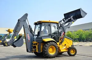 Use 4x4 Mini Backhoe Excavator Loader Concrete Mixers For Sale