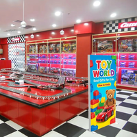 Expositor de Fondo para Ferias Comerciales, Plegable, de Doble Cara, con Caja de Luz LED de Tela SEG, Ultraligero, Portátil, de Fácil Montaje sin Herramientas