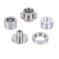 Piezas de precisión de mecanizado CNC de acero inoxidable personalizadas para ejes de motores de vehículos aéreos no tripulados, ejes largos laminados