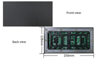Module d'affichage LED RGB HD extérieur P4, prix d'usine, 256*128mm, haute définition