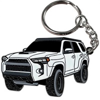FOUR WHEEL BEAST 4Runner 3ème/4ème/5ème génération pour coque de clé et porte-clés