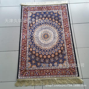 Venta directa <span class=keywords><strong>de</strong></span> fábrica china, manta <span class=keywords><strong>de</strong></span> adoración con estampado persa, terciopelo <span class=keywords><strong>de</strong></span> diamantes dorados, alfombrilla gruesa y borla, alfombrilla <span class=keywords><strong>de</strong></span> oración - Product Image 6