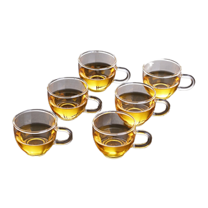 Factory Wholesale Modern White Glass <b>Music</b> <b>Mug</b> with Violin Handle for Musician Party Gift - Product Image 1