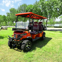Kart électrique tout-terrain homologué pour la route, batterie lithium 48V 72V, buggy 4 à 6 places, voiturette de golf électrique