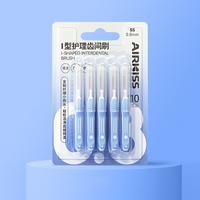 Tête de brosse remplaçable brosse interdentaire adulte brosse interdentaire dentaire entre les dents fil dentaire choisit l'outil de nettoyage des dents