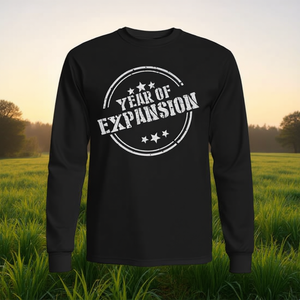 T-shirt a maniche lunghe Year Of Expansion dal design premium, vestibilità unisex - Product Image 3