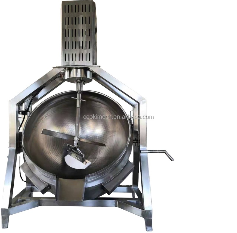 Jacketed Pot With Agitators Double Layer