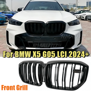 Parrillas Delanteras para BMW X5 G05 LCI 2024+, Parrilla Deportiva Negra Brillante, Individual o Doble, Accesorios de Tuning - Product Image 1