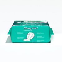 Serviettes hygiéniques en coton respirant pour le contrôle des odeurs, avec ailettes super absorbantes, imprimées sur mesure