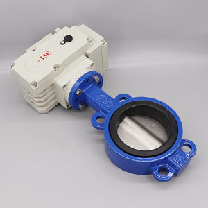 Vanne papillon électrique en acier inoxydable D971X-16Q, à joint souple, à fermeture, avec interrupteur, vanne papillon de régulation - Product Image 4