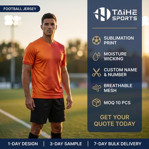 Men's <b>Soccer</b> Jersey Football Uniform 100% Polyester Quick Dry Custom Sublimation Printing OEM Service High Quality Sport Jersey - Product Image 5