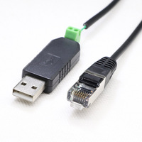 Adaptador USB RS485 a RJ45 8P8C, convertidor compatible con Win7 XPVista Windows S7