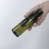 100ml 250ml 500ml 750ml Bouteille marasca en verre vert foncé pour huile d'olive