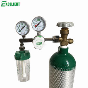 CGA540酸素ボンベ4000psi用の圧力計と流量計を備えた高品質の医療用酸素レギュレーター - Product Image 4