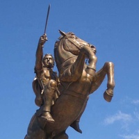 Statue de cheval en Bronze moulé, grande taille, décoration de jardin, maison, original