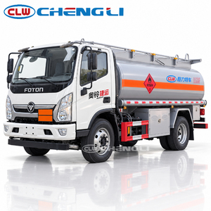 Camion-citerne F0ton 8000L à capacité efficace, camion de ravitaillement mobile, citerne à carburant pour flotte et service d'équipement - Product Image 1