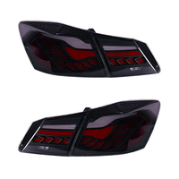 Feux arrière YU GUANG pour Honda Accord 9e génération 2014-2015, clignotants améliorés, lentilles transparentes pour feux arrière Accord 9e génération