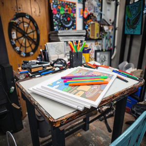 <span class=keywords><strong>2025</strong></span> hợp thời trang dành cho người lớn màu cuốn sách 180 bọc giấy nghệ thuật softcover Chất lượng cao in ấn cho căng thẳng cứu trợ - Product Image 2