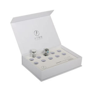 Boîte d'emballage pour ensemble de soins de la peau, boîte d'emballage en carton haut de gamme, boîte d'emballage personnalisée avec doublure - Product Image 2