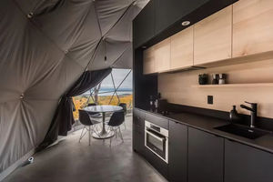 Tenda a Cupola Geodetica di Lusso Premium con Bagno e Cucina <span class=keywords><strong>per</strong></span> <span class=keywords><strong>Glamping</strong></span> di Alta Gamma - Product Image 4