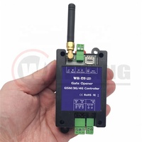 WAYHANG/GATEOPEN WH-120 PRO 3G 4G 2G Ouvre-porte automatique sans fil GSM moderne avec commande à distance Nano SIM, relais 3A DC 9V-36V