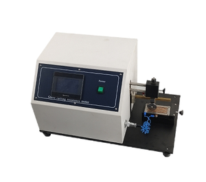 EN 388 ISO 20344 kesim direnç <span class=keywords><strong>Test</strong></span> aleti 1 yıl PPE koruyucu eldiven ayakkabı kesim koruması için <span class=keywords><strong>Test</strong></span> ekipmanı tekstil deri - Product Image 1