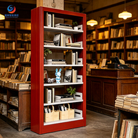 Estantería Moderna de Acero para Almacenamiento, de Alta Capacidad de Carga, para Biblioteca, Archivo, Oficina, Sala de Suministros