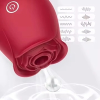 10 Saugdildos Erotikspielzeug Klitoris-Saugmassage Nippel-Rosen-Sauger Vibrator für Frauen
