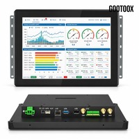 Monitor Android Todo en Uno de 7/10.1/15.6/21.5 Pulgadas con Montaje Empotrado, RK3562 RK3568, Resistente, HMI, para Reserva de Salas de Conferencia, Ganadería