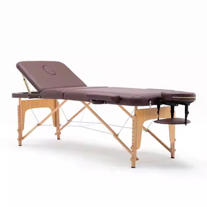 <span class=keywords><strong>Table</strong></span> <span class=keywords><strong>de</strong></span> <span class=keywords><strong>massage</strong></span> thaïlandaise ergonomique en bois, équipement <span class=keywords><strong>de</strong></span> salon <span class=keywords><strong>de</strong></span> beauté portable à prix abordable - Product Image 5