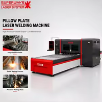 Nouvelle Machine de Soudage Automatique à Laser Fibre CNC pour Plaques de Coussinets, Table Automatisée 3000W pour Coques de Réservoirs à Bords Flangés/Courbés