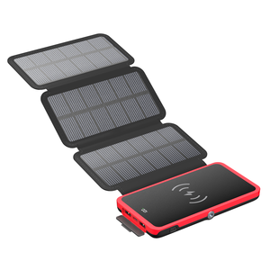 El más nuevo 10000mAh <span class=keywords><strong>Powerbank</strong></span> USB <span class=keywords><strong>26800</strong></span> con cargador de panel solar Power Bank USB Carga inalámbrica Power Bank en paneles solares - Product Image 2